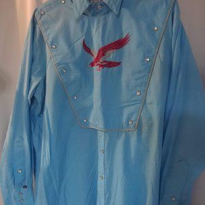 Vintage Rockmount Ranch Wear Western Cowboy Shirt